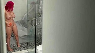 bangbros lily lou bounces perfect big ass on monster cock shower