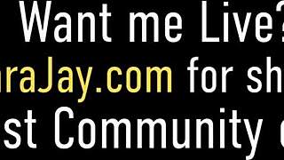 hey sara jay, jam that strap-on deep into ryan smiles' pussy?