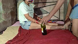 Hot Indian Desi Brother-in-Law Shares Intimate Moments with Sister-in-Law