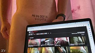 that british dude casually verifies his huge monster cock