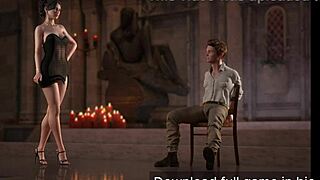 rich 18+ babe rides prisoner's monster cock cowgirl wet pussy to force confession