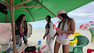 when the trip's with ted the girls are guaranteed maya hyuga bia andrade candy debby