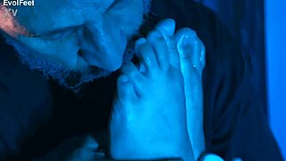 she's got me hooked on her big clit pussy and barefoot toes while i choke and dominate that latina femdom slave