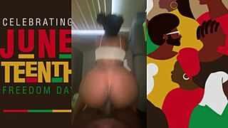 Juneteen Black Pussy Slammed
