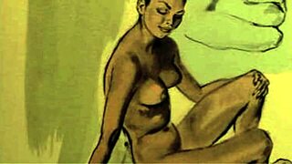 i found this vintage erotic art n it turns me on so much