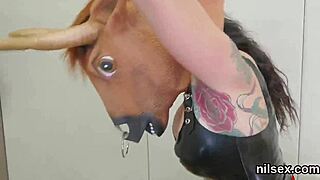 Dude, this nasty teen's anus gets wrecked in the nuthouse therapy session!