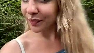 marina strips boobs and pussy bare outdoors vibrating publicly