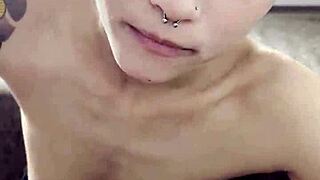 Girlfriend Swallows Best Friend's Huge Load After Dorm Room Blowjob