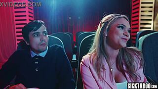 cinema hides athena faris riding boyfriend's cock moans