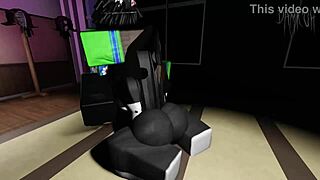 big booty latina slammed by monster bbc in wild roblox romp