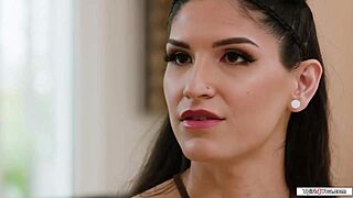 oops my tgirl stepdaughter licks mommy's pussy next to wife