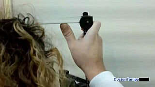 kalani luana spreads her latina tits and pussy for dr tampa's intimate yearly checkup