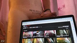 that british dude casually verifies his huge monster cock