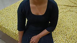 Hot Indian Step Sister Endures Painful Village Fuck On Brother's Big Cock