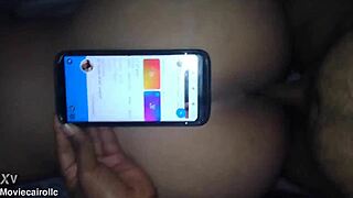 Arabic Milf Wife's Sexy Hot Ass On Display