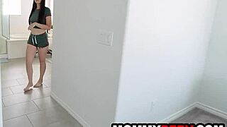 Curious stepson seeks steamy sex tips from experienced mature stepmom in bed