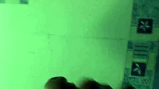 What happens when a muscular mature daddy massages his young tattooed legs first time?