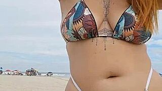 hey married guys on the beach notice my flashing panties yet?