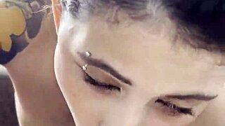 Girlfriend Swallows Best Friend's Huge Load After Dorm Room Blowjob