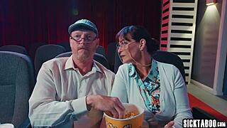 cinema hides athena faris riding boyfriend's cock moans