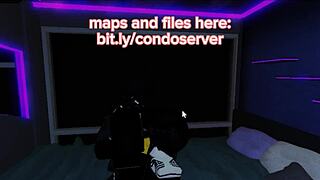 ROBLOX SLUT GAGS ON ROUGH DEEPTHROAT CUMSHOT DICK!