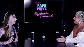 Suggestive Interview Teases Just Joana's Wild Side on Sheer Red