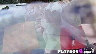 i can't stop staring at gianna dior's huge latina teen ass in sexy stockings striptease