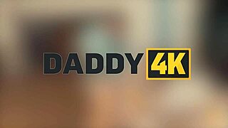 hey daddy's riding reverse cowgirl on his skinny son's girlfriend's shaved pussy so hot