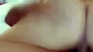 couple fucks hard creampie stepmom multiple times shaved pussy wet orgasms