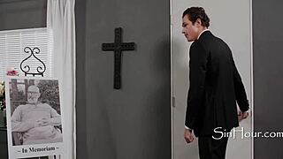 I uh... jayden fucks ruby lynne's gilf widow pussy at funeral