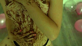 hey check this babe crushing cake on her perfect ass and tiny tits