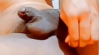 Indian Couple's First-Time Anal Fisting, Gaping, and Creampie on Bed