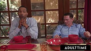 Penelope Woods Endures Brutal 6-on-1 Pussy Ass Gangbang