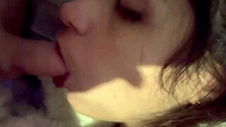 couple bangs hard tits bouncing after bar pickup in sexy frenzy