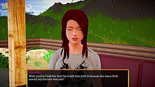 Big Ass Redhead Teen Joins Erotic Family Game with Huge Tits
