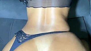 playing with her tight lil brazilian ass... damn i burned the start too quick oops