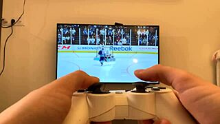 stepsister deepthroats cum covered big tits pov