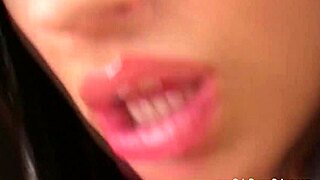 Woman indulges in seductive and arousing massage session with sensual touches and relaxation