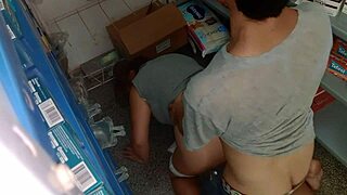 Pharmacy Night Tryst Bent Over Doggystyle