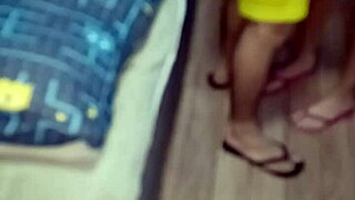 i tried spanish position first time boyfriend came all over my tits!!