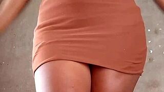 Thick Black African Ass Display