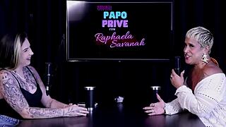 Suggestive Interview Teases Just Joana's Wild Side on Sheer Red