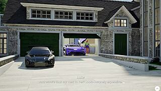 mansion days milf craves huge titty fuck in 3d porn gameplay