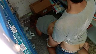 Pharmacy Night Tryst Bent Over Doggystyle