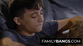 son-in-law stuffs girlfriend's stepmom rachael cavalli to prove fidelity