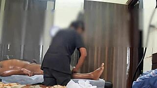 Hidden Cam Captures masseuse's Cock Flash and Surprise Happy Ending Reveal!