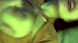 couple bangs hard tits bouncing after bar pickup in sexy frenzy