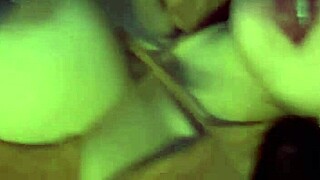 couple bangs hard tits bouncing after bar pickup in sexy frenzy