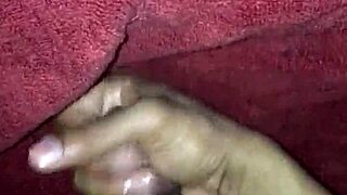 Black guy strokes cock while filming handjob and masturbation video for xvideos