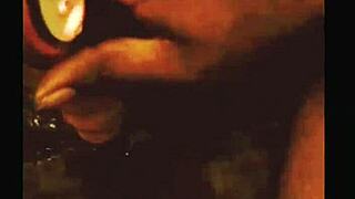 gushing pussy squirts wildly from intense toy play